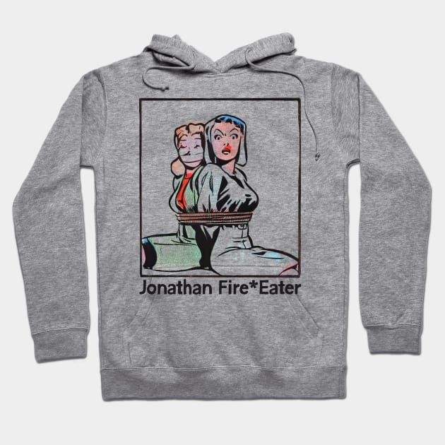 Jonathan Fire*Eater ---- Original Fan Artwork Design Hoodie by unknown_pleasures